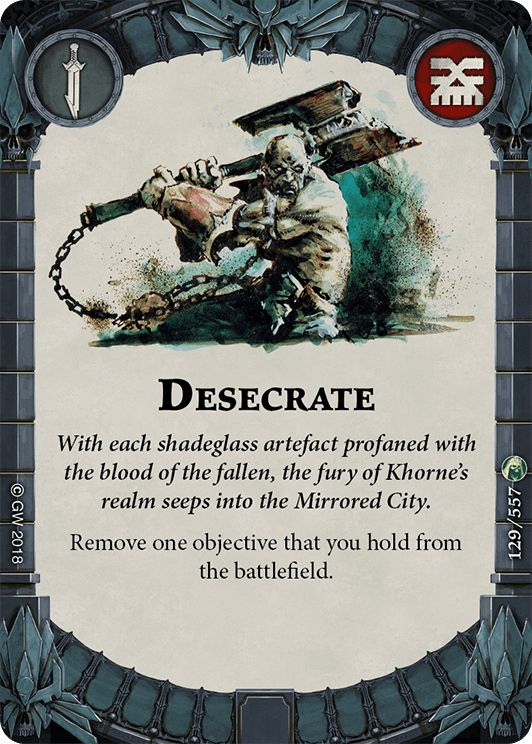 Desecrate