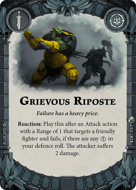 Grievous Riposte