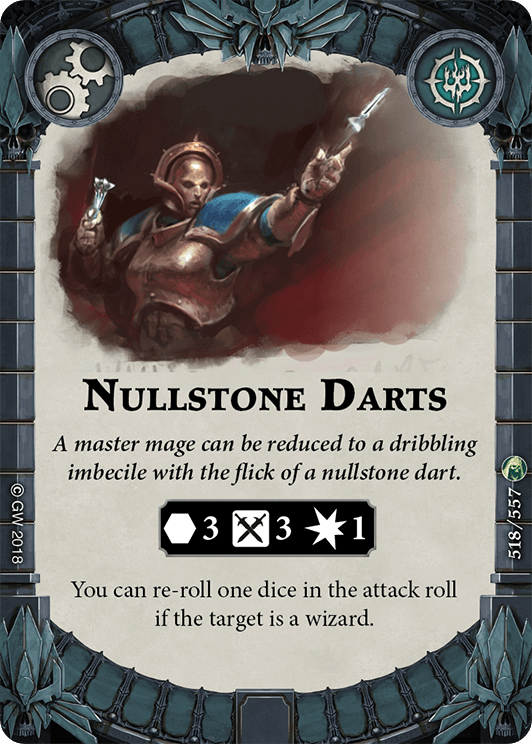 Nullstone Darts