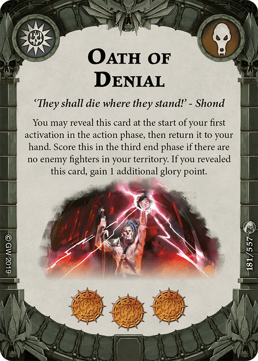 Oath of Denial