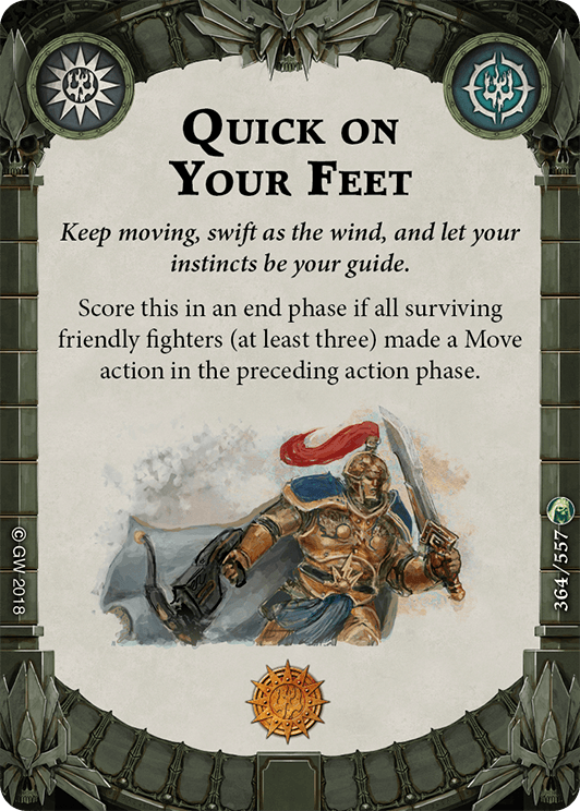 Quick on Your Feet