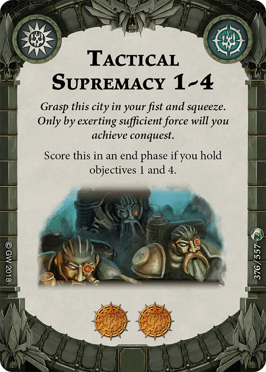 Tactical Supremacy 1-4