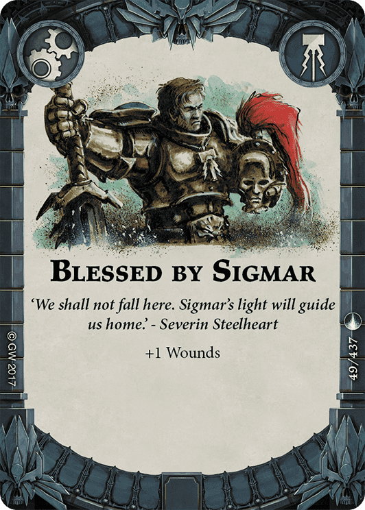Blessed by Sigmar