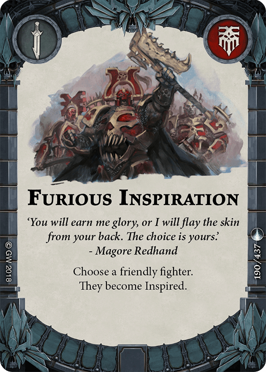 Furious Inspiration