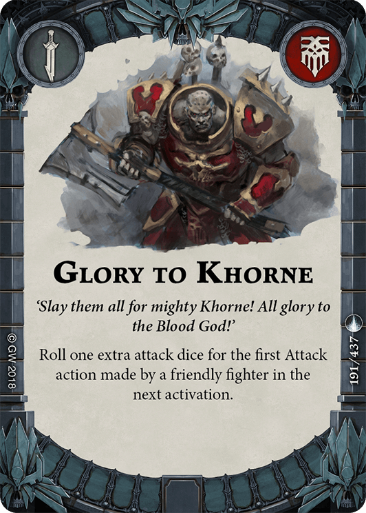 Glory to Khorne