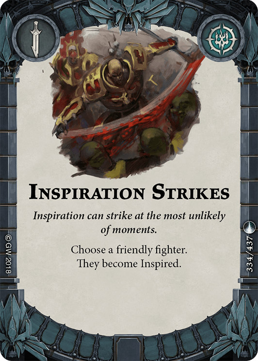 Inspiration Strikes