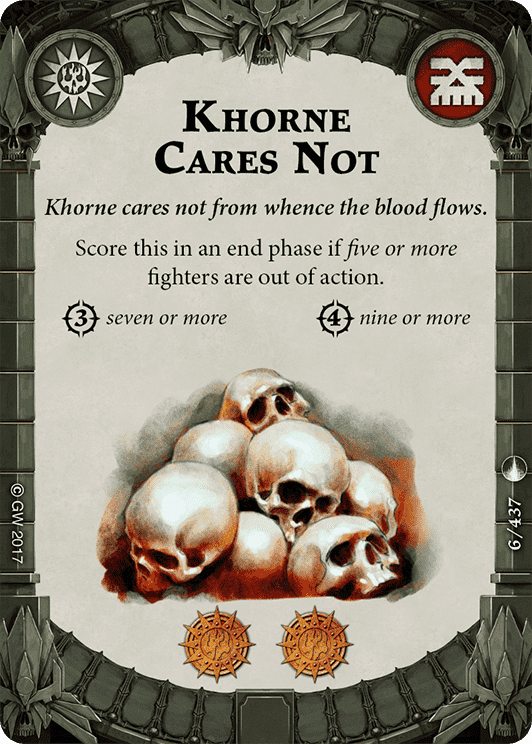 Khorne Cares Not