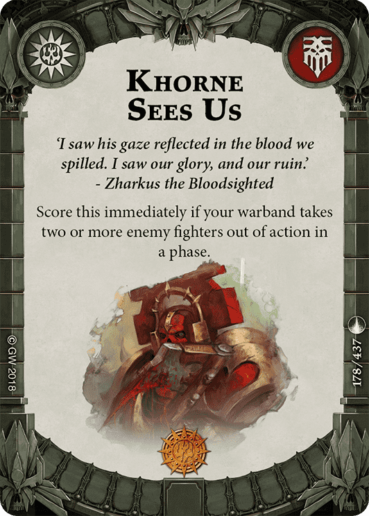 Khorne Sees Us