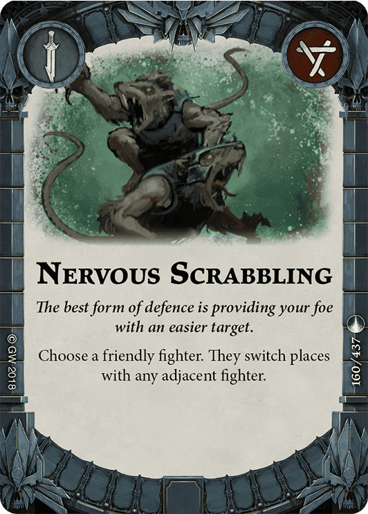 Nervous Scrabbling