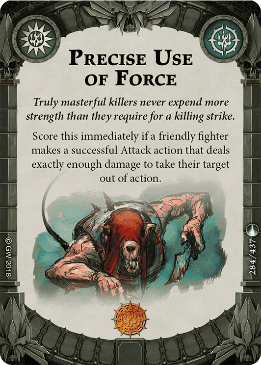 Precise Use of Force