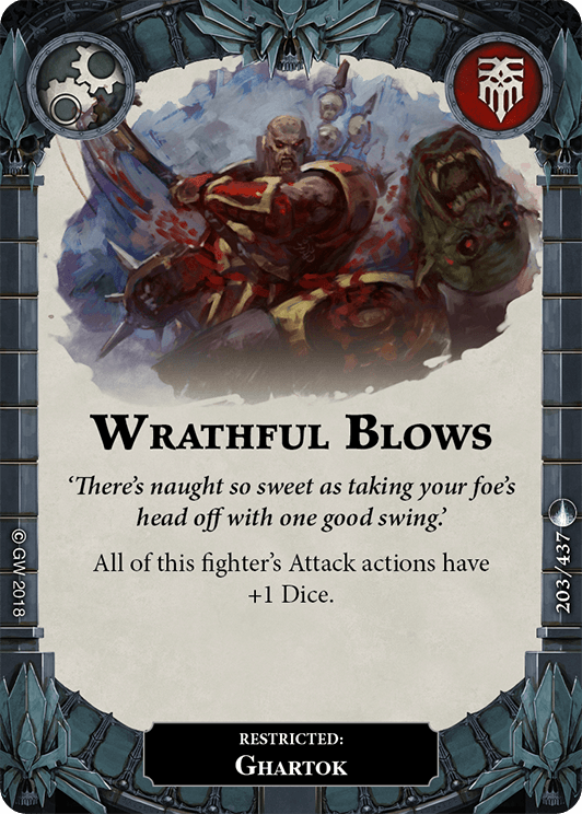 Wrathful Blows