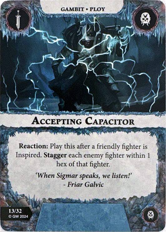 Accepting Capacitor