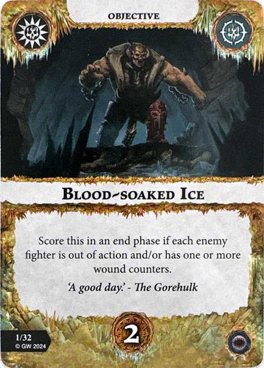 Blood-soaked Ice