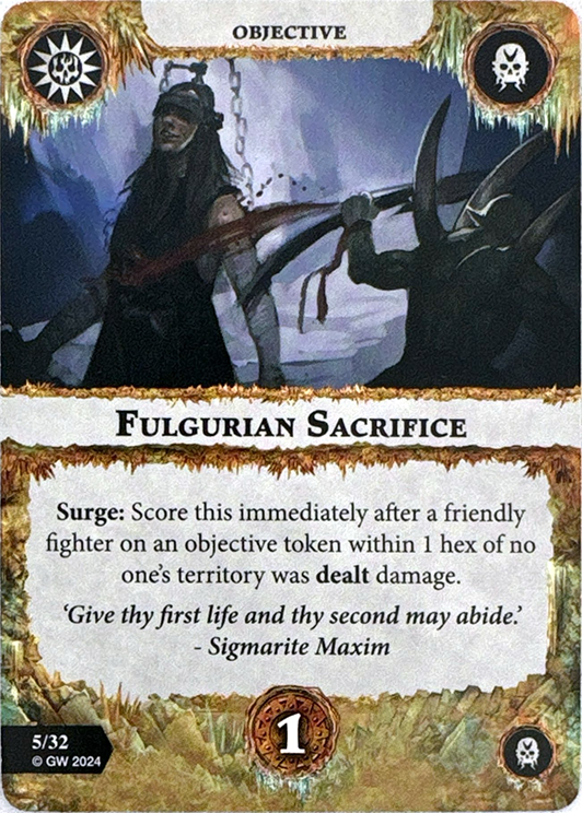 Fulgurian Sacrifice