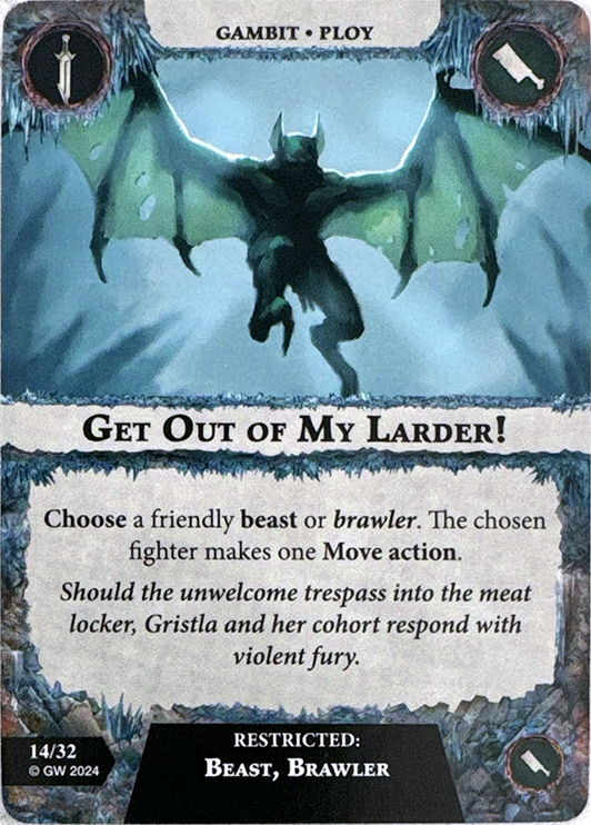 Get Out of My Larder!