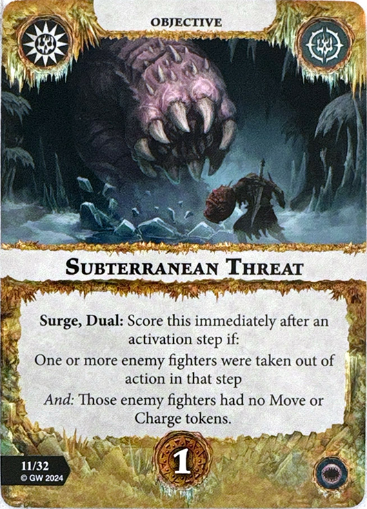Subterranean Threat