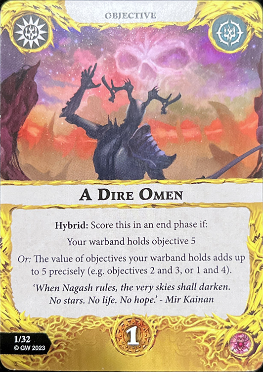 A Dire Omen