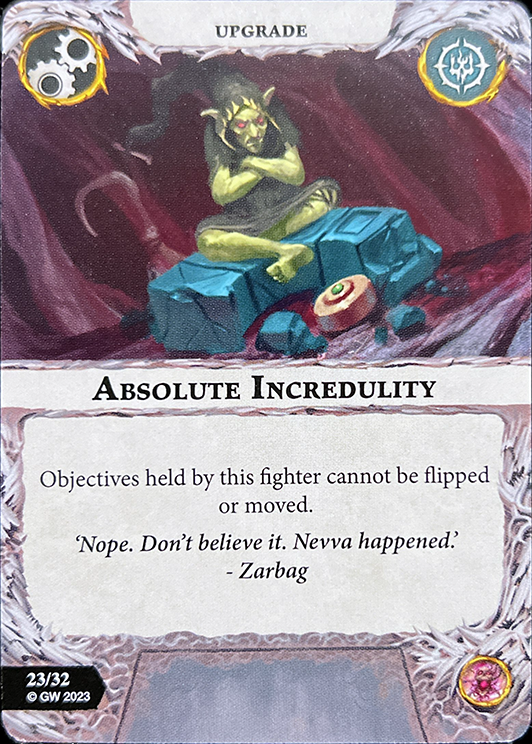 Absolute Incredulity