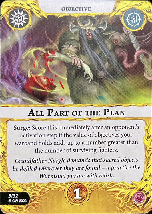 All Part of the Plan