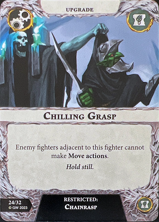 Chilling Grasp