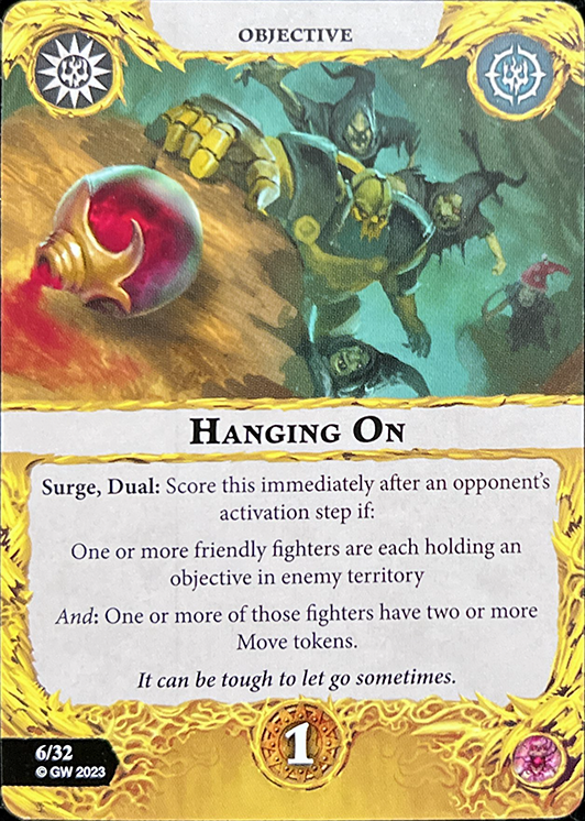 Hanging On