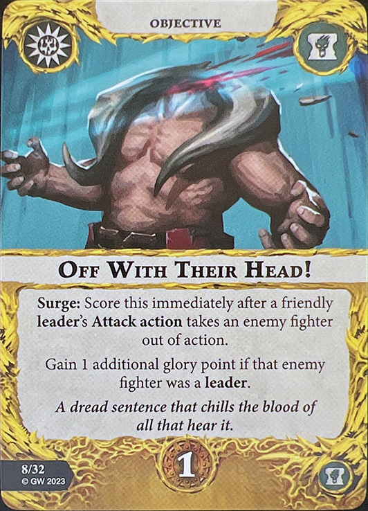 Off With Their Head!