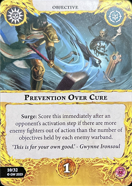 Prevention Over Cure