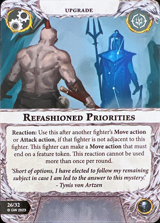 Refashioned Priorities