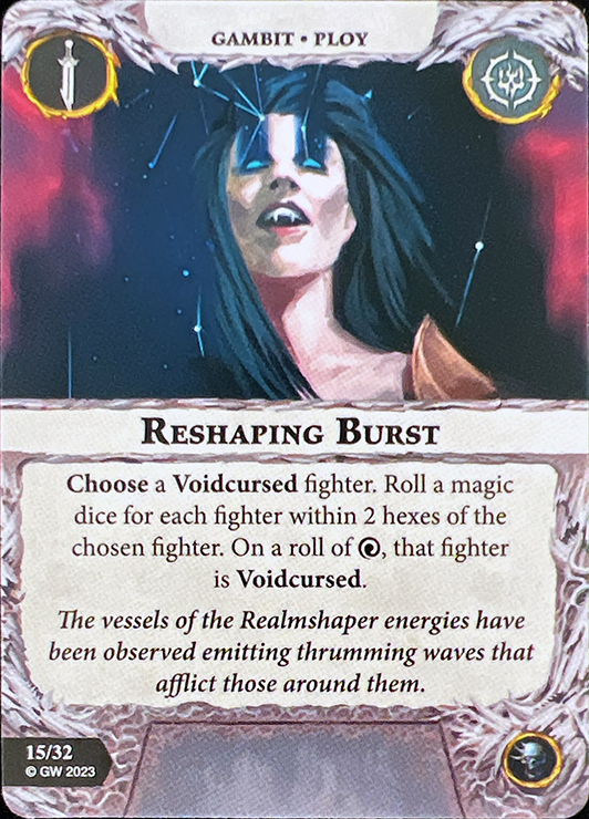 Reshaping Burst