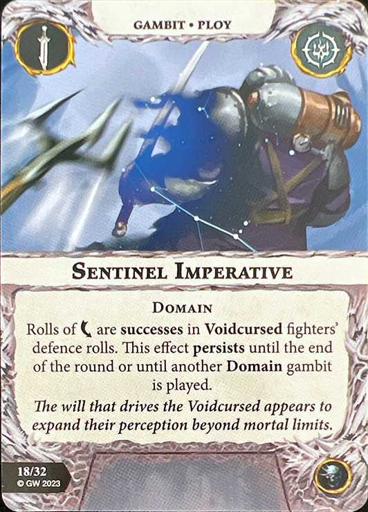 Sentinel Imperative
