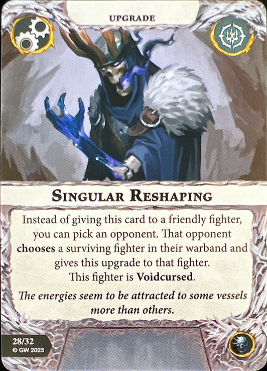 Singular Reshaping