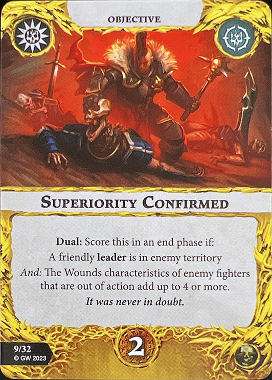 Superiority Confirmed