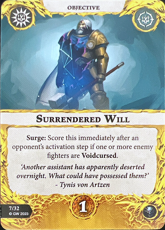 Surrendered Will