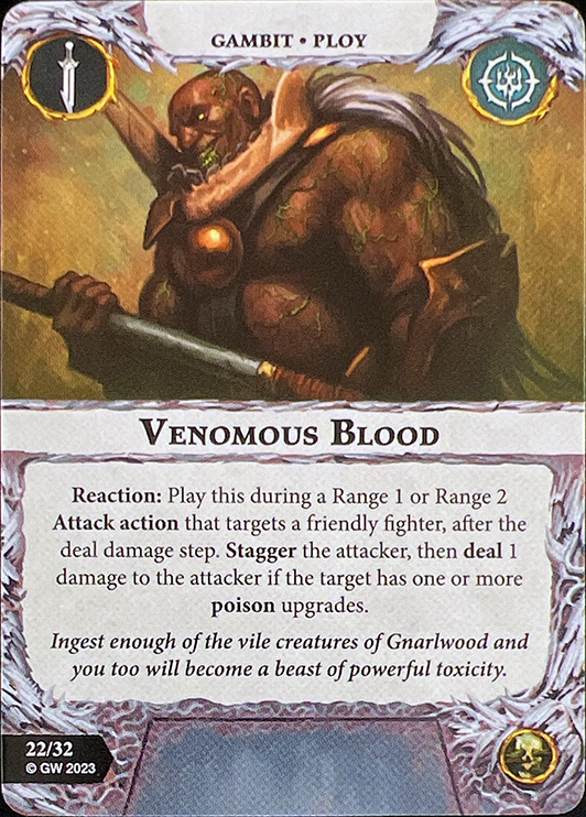 Venomous Blood