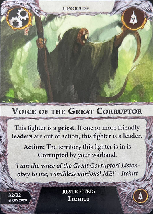 Voice of the Great Corruptor